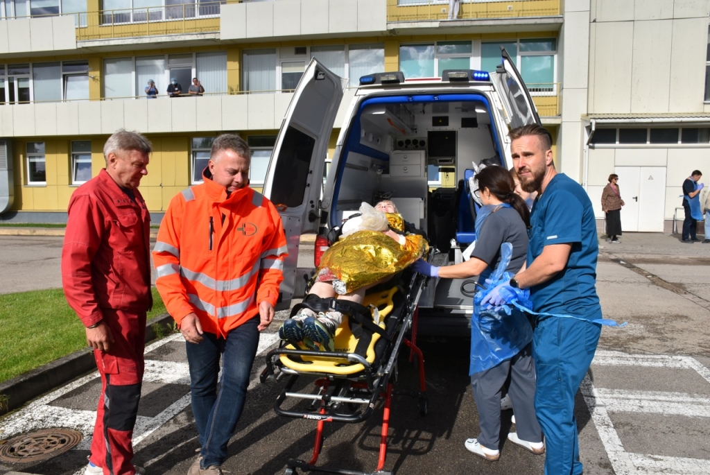 Plungės ligoninei teko priimti 9 sužeistuosius