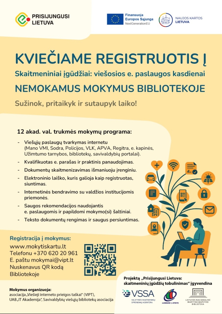 Mokymai bibliotekose
