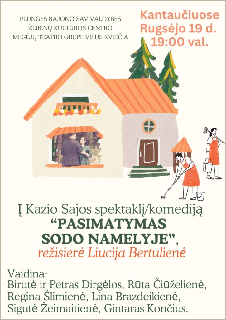 Pasimatymas sodo namelyje