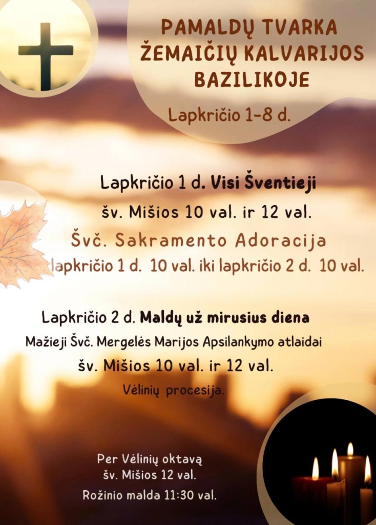 Šv. Mišios 10 ir 12 val.