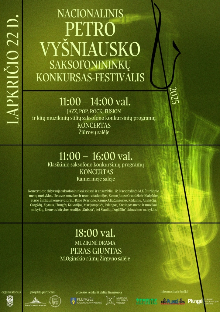VI Nacionalinis Petro Vyšniausko Saksofonininkų Konkursas-Festivalis