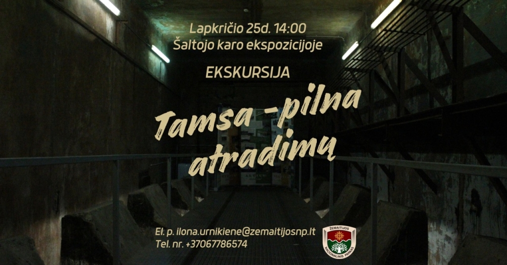 Tamsa pilna atradimų