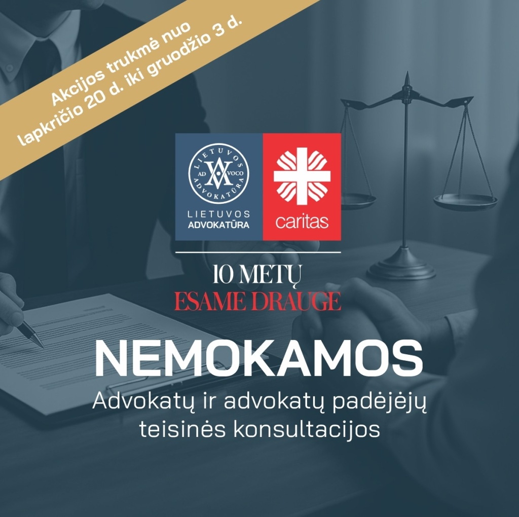 Lietuvos Advokatūros ir Carito logotipai