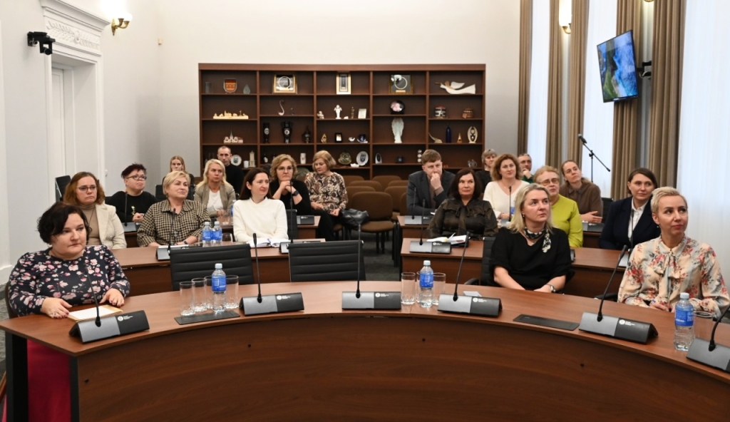 Jungtinio asmens su negalia gerovės tarybos posėdžio dalyviai