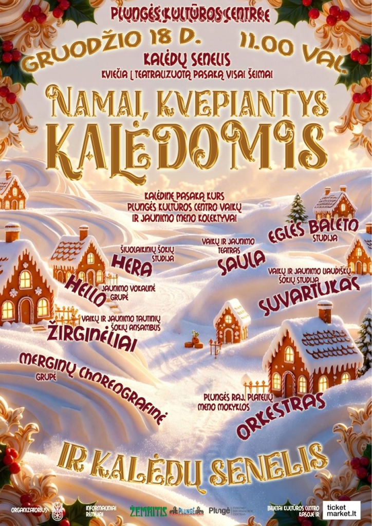 Apsnigtas Kalėdų rytas