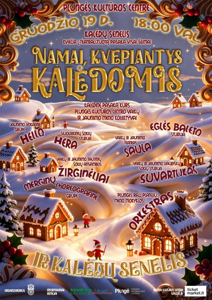 Apsnigtas Kalėdų vakaras