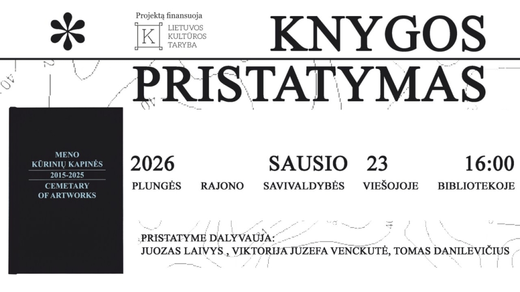 Knyga "Meno kūrinių kapinės"