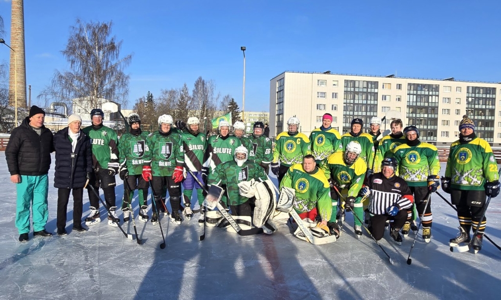 Plungės ir Šilutės ledo ritulininkai prieš pirmąsias varžybas