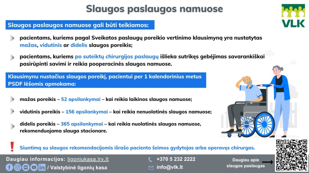 Ambulatorinės slaugos paslaugos namuose