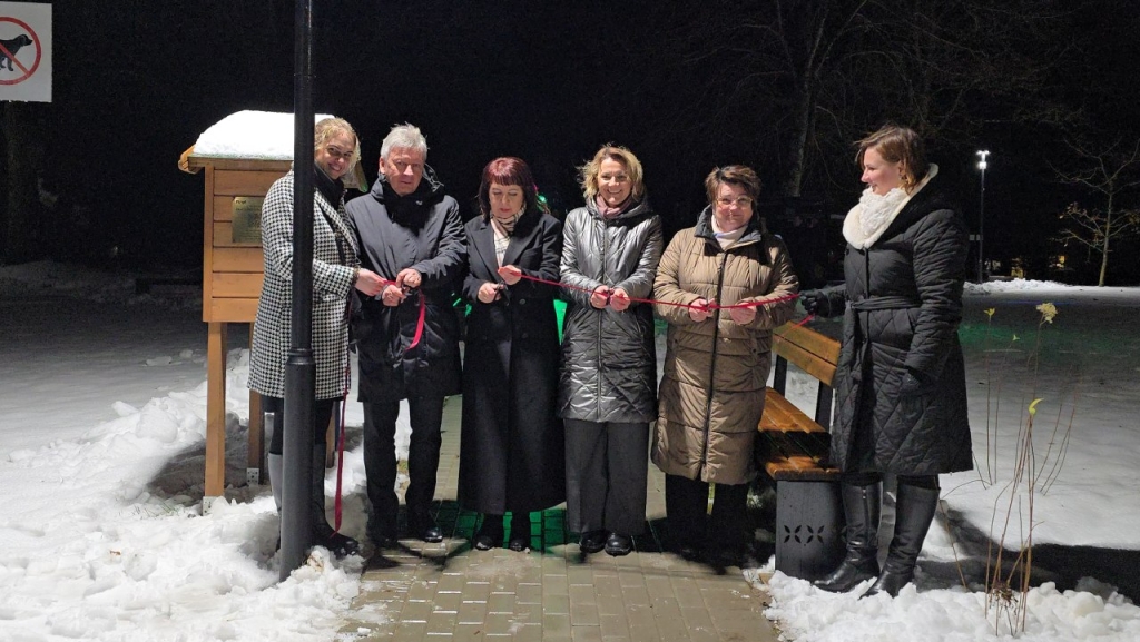 Objekto priėmimas - kerpama juostelė