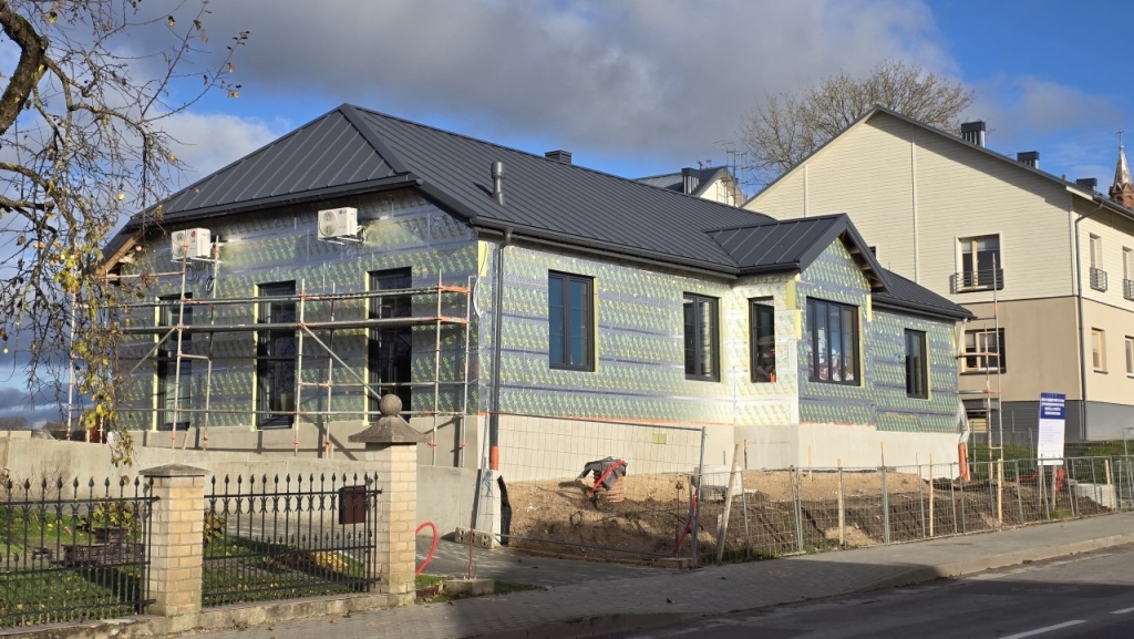 Pastatai Birutės gatvėje