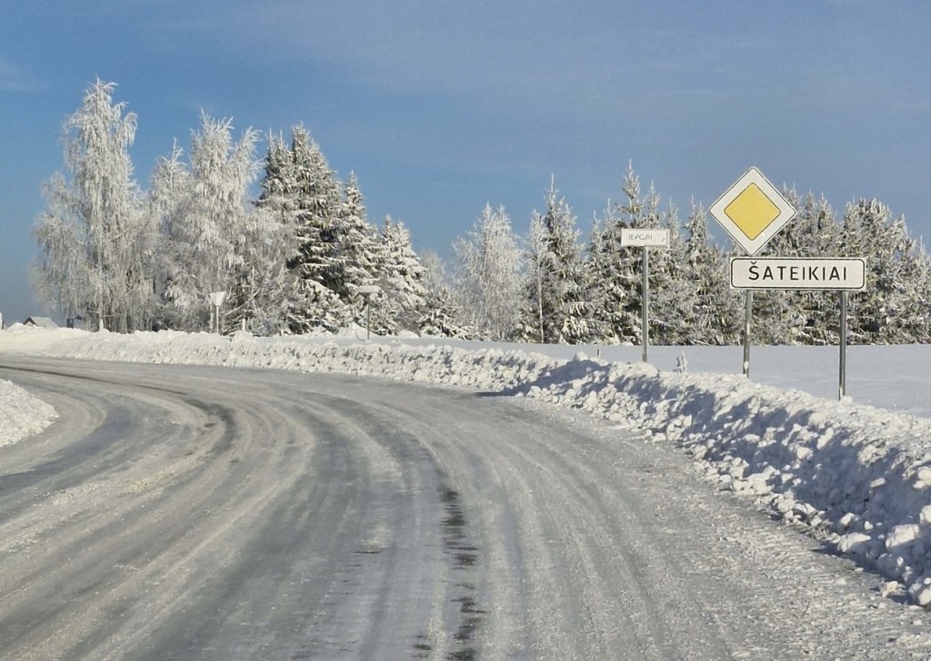 Žiemos kelias į Šateikius