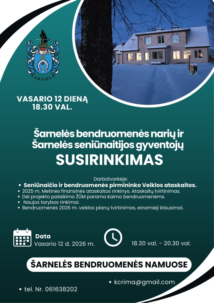 Šarneles bendruomenės namai