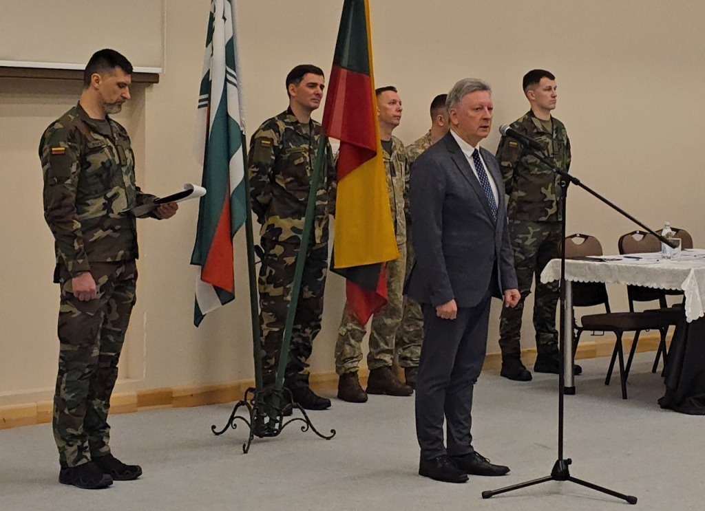 Plungės rajono savivaldybės meras Audrius Klišonis