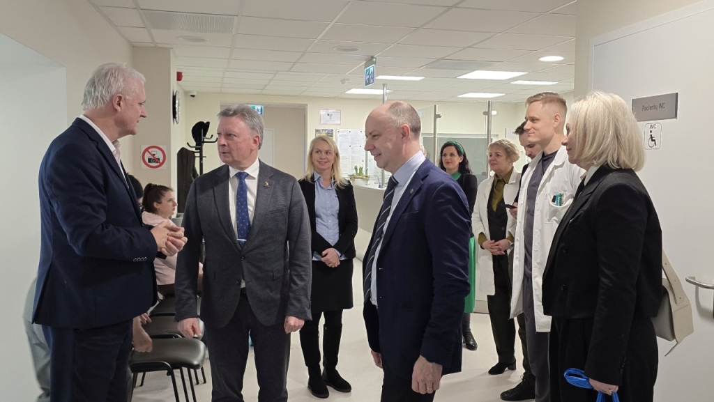 Svečiams aprodytas Priėmimo ir skubios pagalbos skyrius