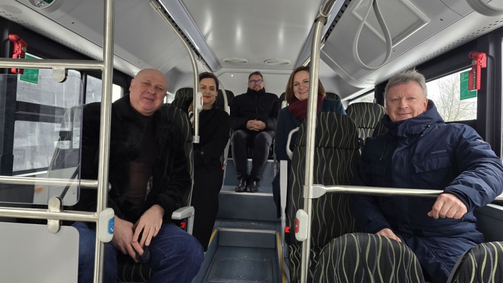 Iš kairės: Gintas Orda, Raimonda Bieliauskienė, Žydrūnas Purauskis, Anastasija Bojog, Audrius Klišonis