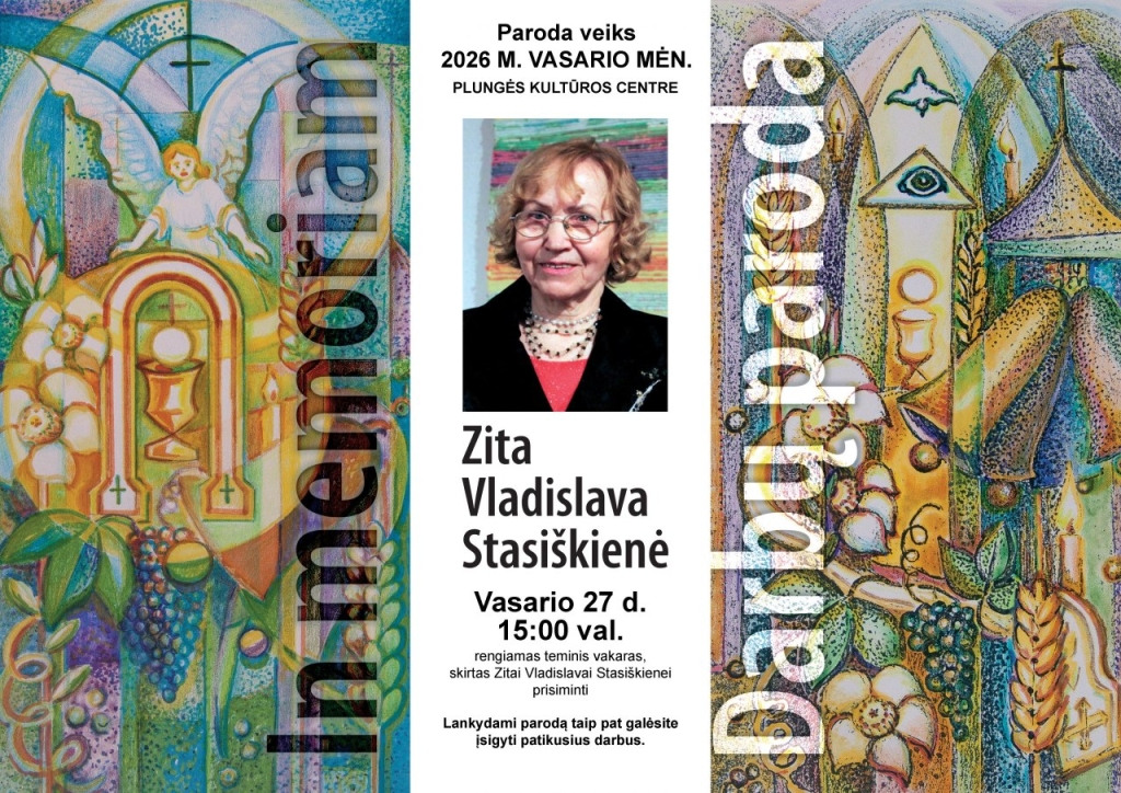 Dailininkės Zitos Vladislavos Stasiškienės in memoriam darbų paroda