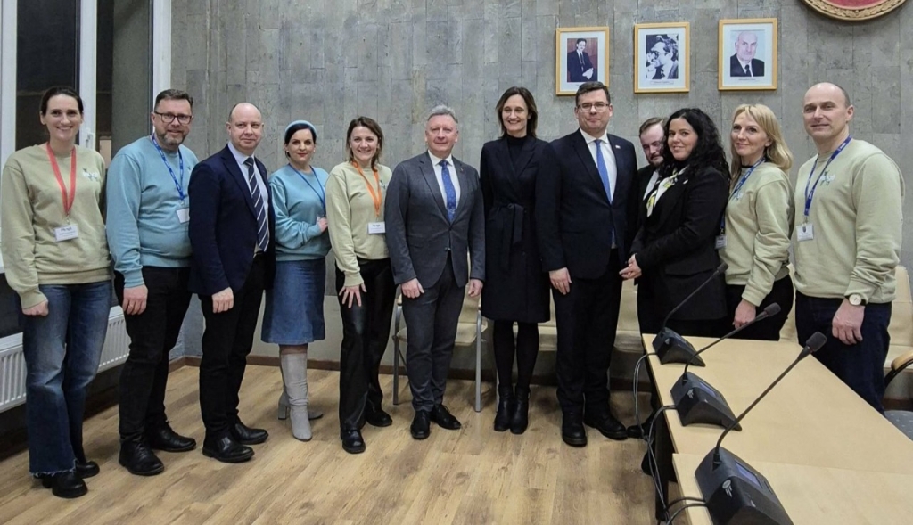 Renginio svečiai ir Plungės rajono savivaldybės vadovai