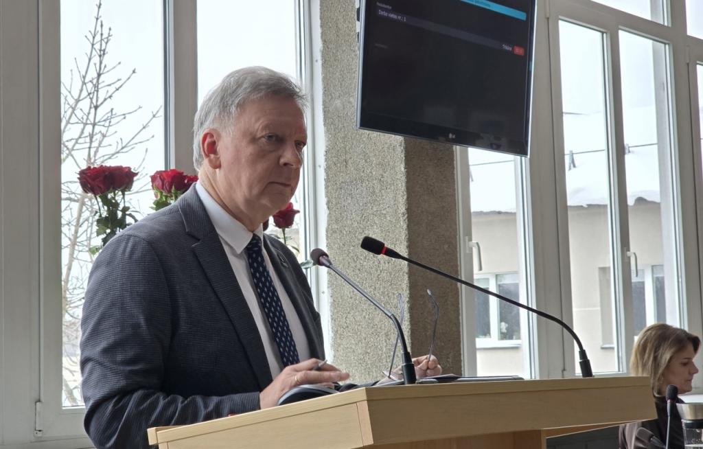 Savivaldybės meras Audrius Klišonis