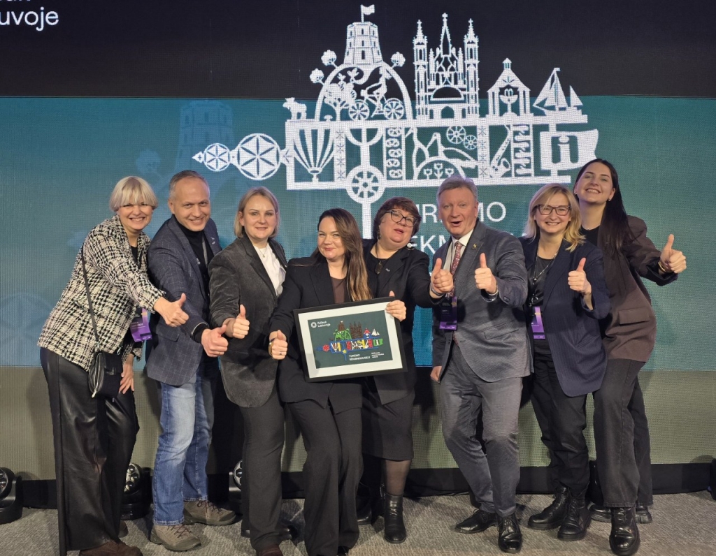 Džiaugsmas laimėjus „Turizmo sėkmingiausiųjų“ nominaciją