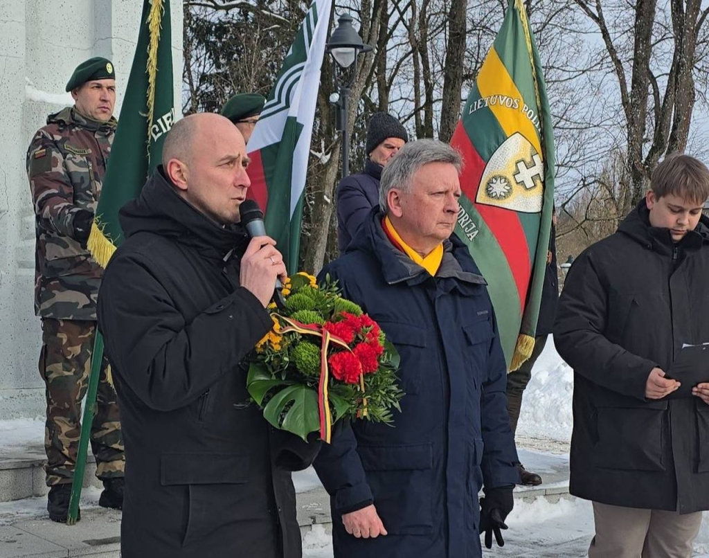 Direktorius Dalius Pečiulis ir meras Audrius Klišonis