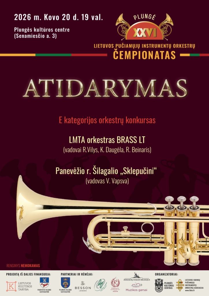 XXVI Lietuvos pučiamųjų instrumentų orkestrų čempionatas. Atidarymas