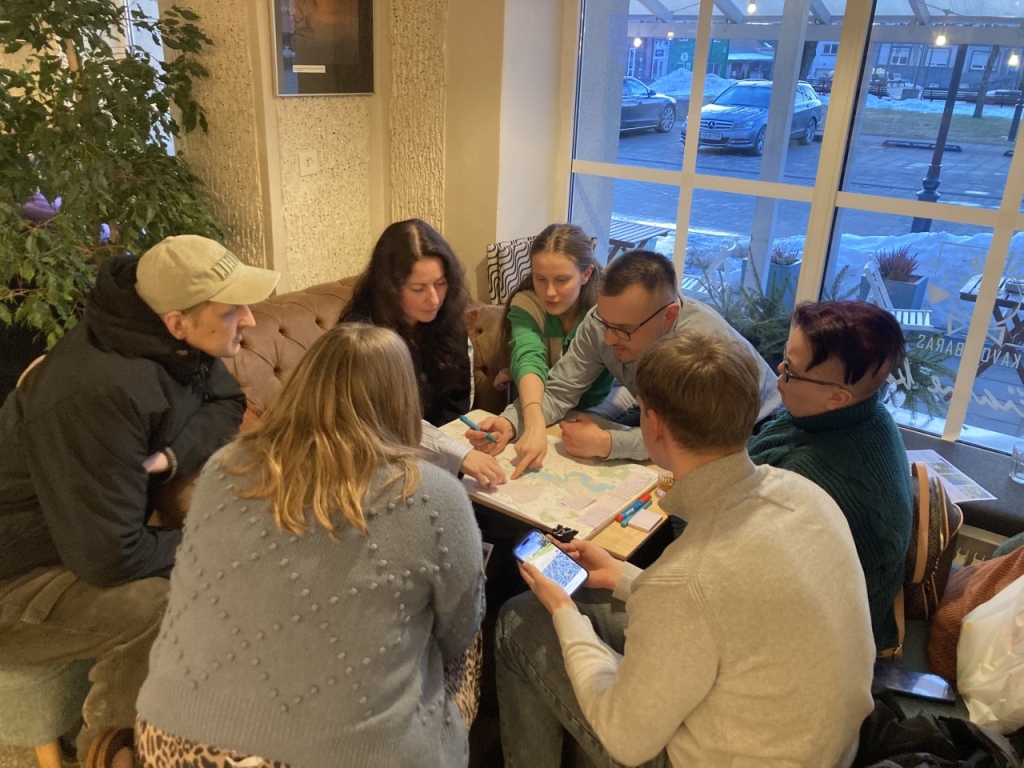 Susitikimo akimirka, diskusijos grupėje