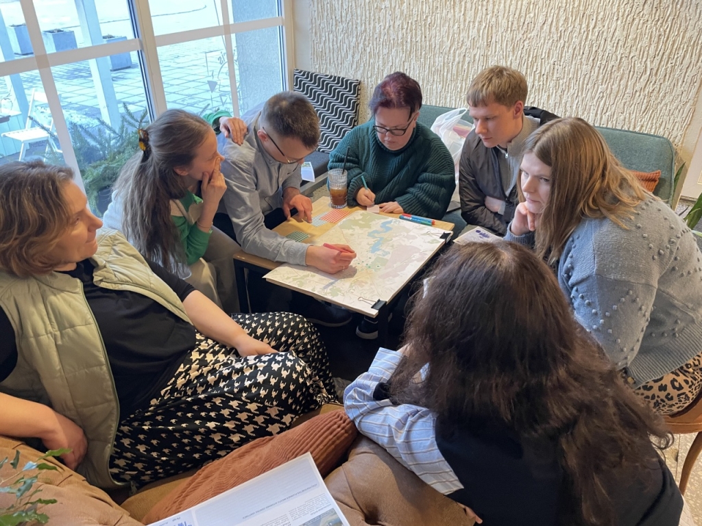 Susitikimo akimirka, diskusijos grupėje