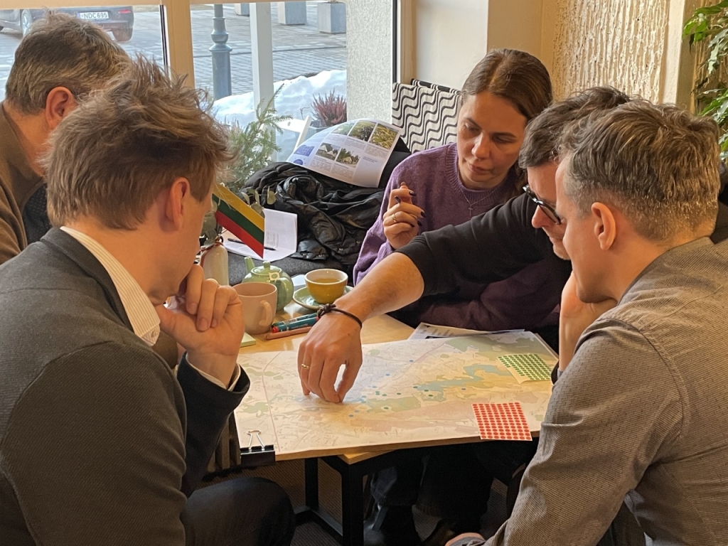 Susitikimo akimirka, diskusijos grupėje