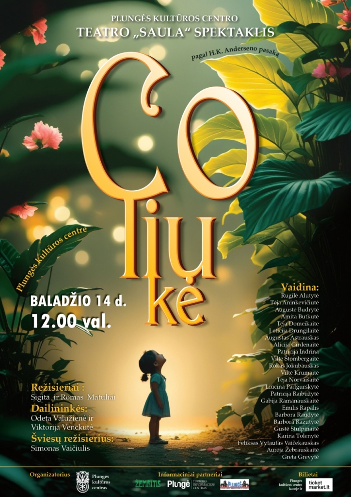 Spektaklis visai šeimai „Coliukė“